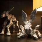 Glyphs – aluminum, Bunny & Steer Duo