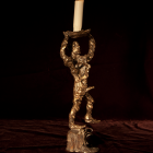 Irreverent 1 - lost wax bronze, angle
