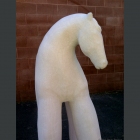 Rosinante - marble, front detail