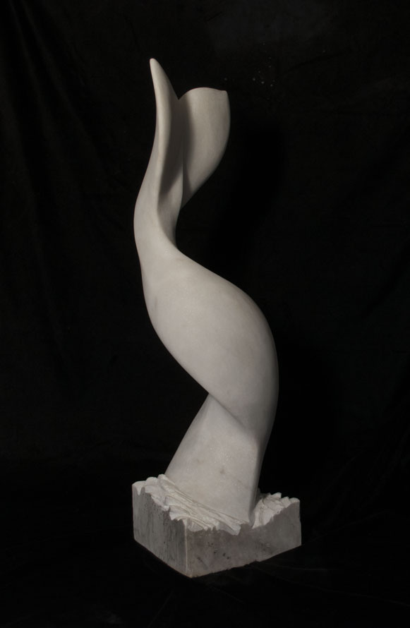 Tale: Marble Sculpture by Paulo Ferreira - Right Angle