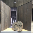 Promontory Live Auction Booth Design 2017 - Promontory Live Auction Booth Design 2017 by Paulo Ferreira and Olaf Beckmann: Rock slab with bottle recesses