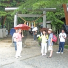 Temple at the wasabi farm