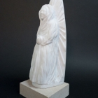 The Virgin Everywhere: Marble Sculpture by Paulo Ferreira - Right View